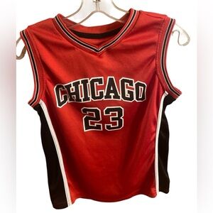 Vintage Michael Jordan Chicago Bulls Jersey Youth L 14/16 Red Extreme Athletic